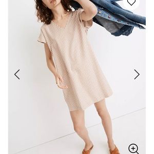 Madewell Striped Shift Dress
